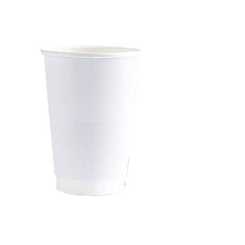 12oz Double Wall Paper Cup Full White