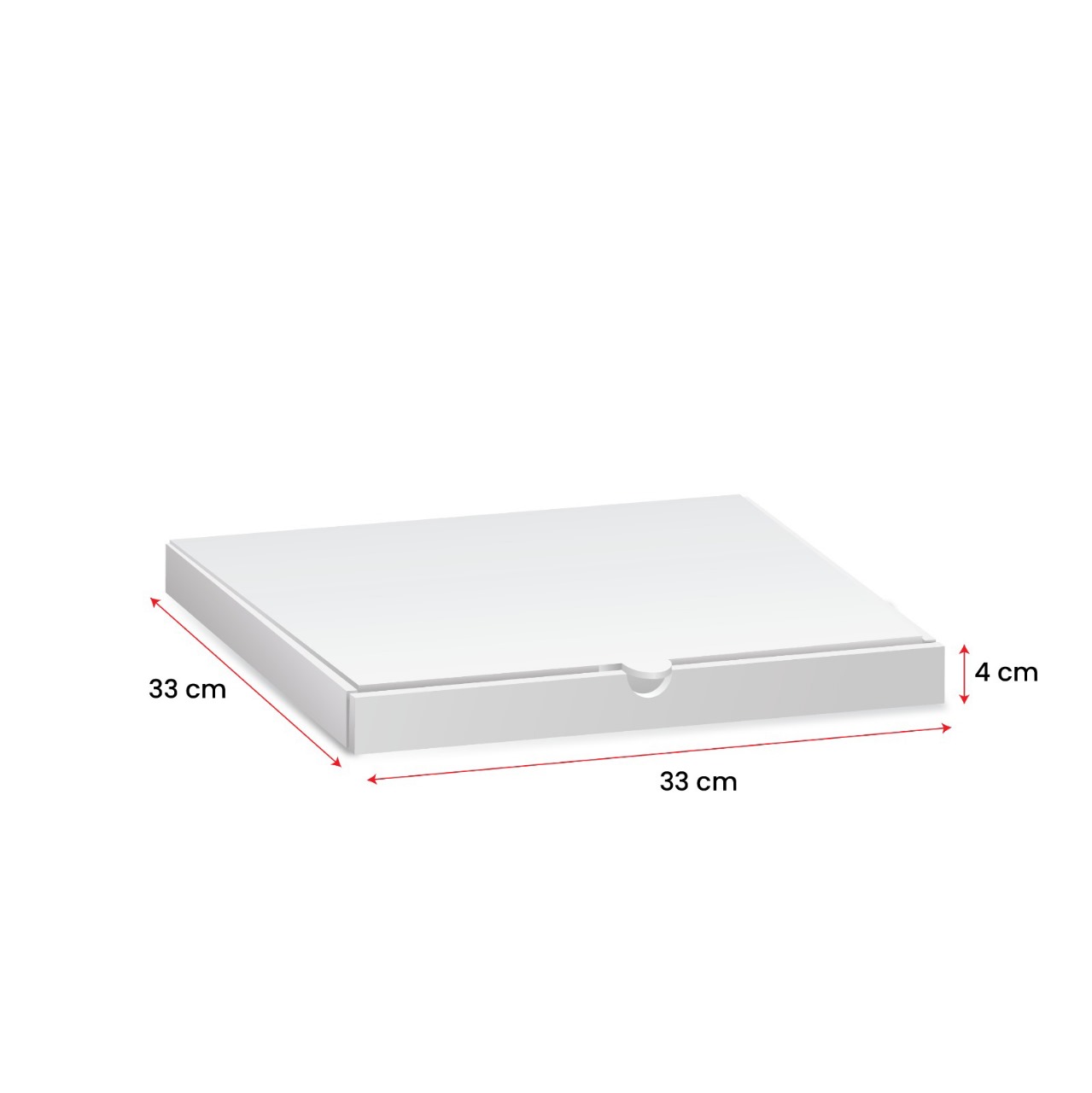 WhatsApp Image 2023-12-14 at 3.43.05 PM (1) Self Locking Boxes, 33 x 33 x 4 cm , White - Image 1