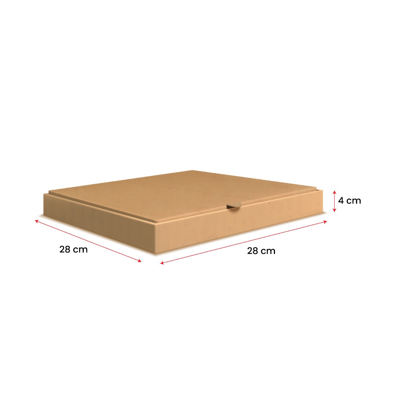 WhatsApp Image 2023-12-14 at 4.04.24 PM (2) Self Locking Boxes, 28 x 28 x 4 cm, Brown - Image 1