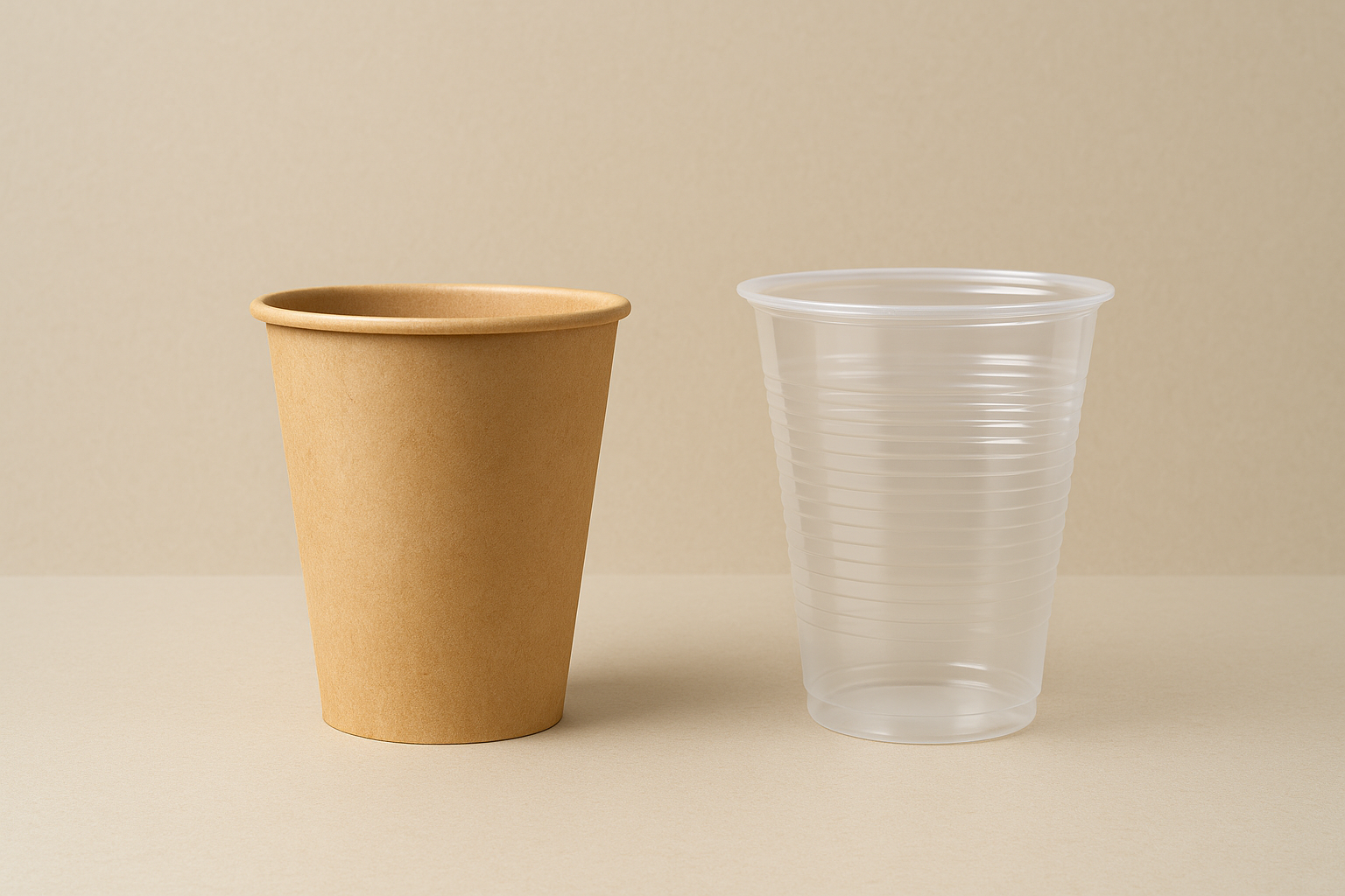 Paper vs Plastic Cups