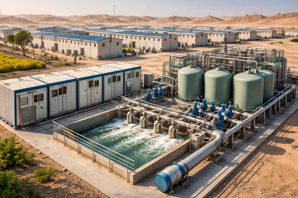 STP Plants for Labour Camps in Saudi Arabia